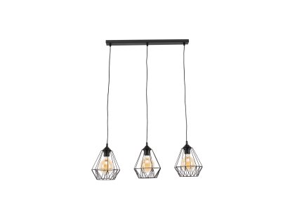 Benigne, 70x25x110cm závěsná lineární 3 černý (Varianta Benigne, 70x25x110cm závěsná lineární 3 černý OświetlenieNeuplatňuje se)