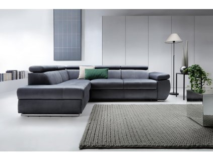 PUSZMAN Lizbona II Corner Sofa Left Side Solar 96 001