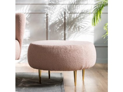 Taburet ALDONE v glamour stylu