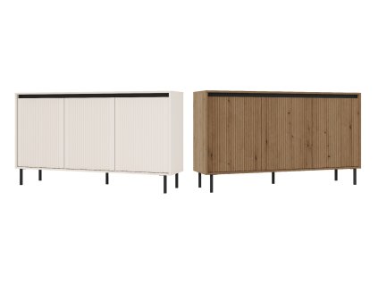 Komoda OSAKA 813 3F, 2 dekory