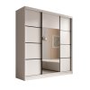 Šatní skříň s posuvnými dveřmi Keri 200 (Barva Sonoma, Šířka 200)