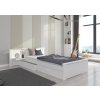 Postel ALDEX SHELF 200x90 (Barva Bílá, Šířka 149)