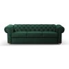 Valentino sofa III kronos19 ciemny zielony front small