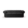 Valentino sofa III kronos7 czarna front small