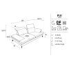 FIJI SOFA SF WYMIARY