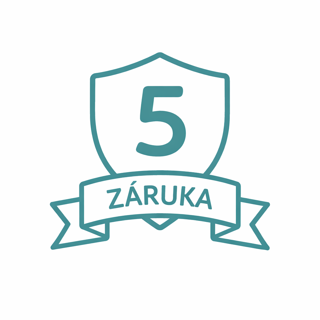 Solidní záruka 5 let