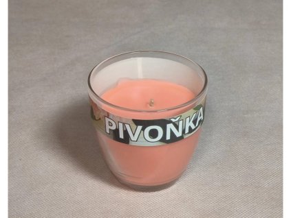 3681 1 svicka s vuni pivonek