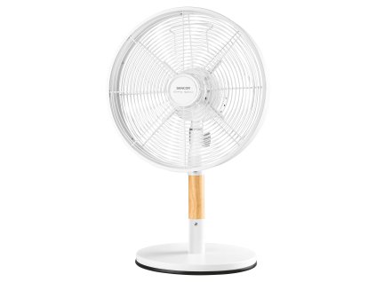 Kovový stolní ventilátor Sencor SFE 3080WH