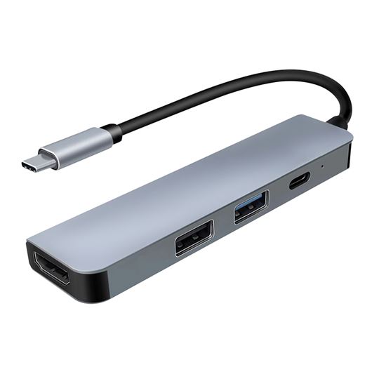 Fotografie Solight 4v1 USB-C hub SSH1201