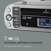 auna kr 400 cd kuchynske radio bluetooth dab pll fm radio cd mp3 220361845