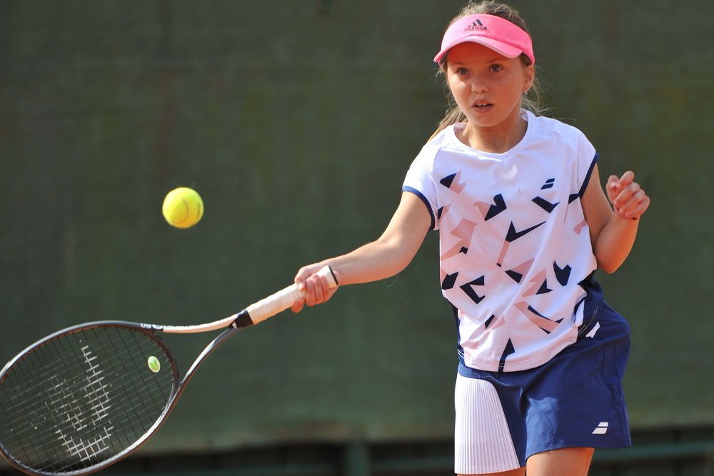 Hráčky Team Solinco na Mistrovství České republiky v babytenise