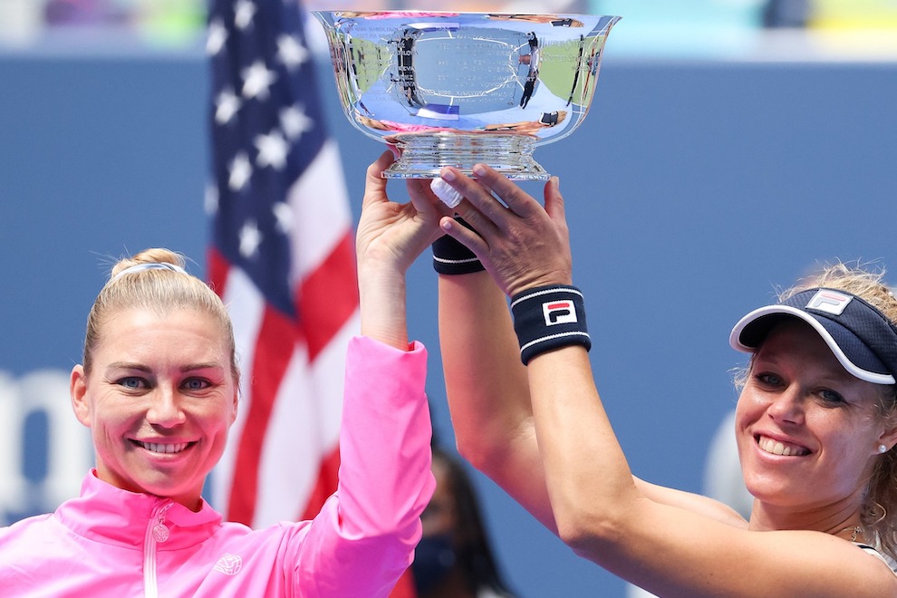 Vera Zvonareva z #teamsolinco vyhrála čtyřhru na US Open 2020