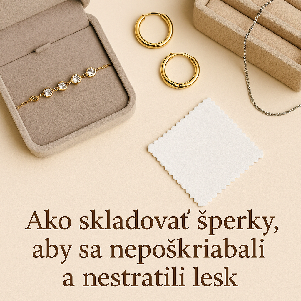 Ako skladovať šperky, aby sa nepoškriabali a nestratili lesk