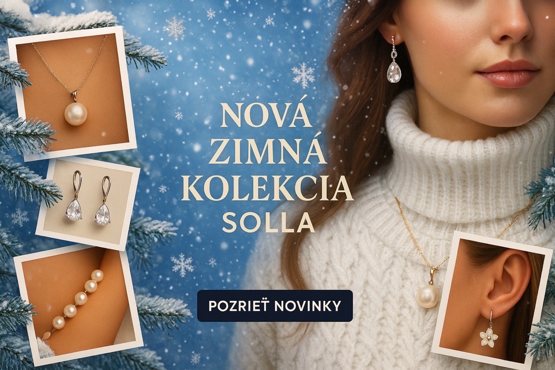 Jeseň plná noviniek – elegantná kolekcia šperkov Solla.sk