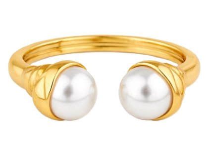 damsky prsten perlove objatie