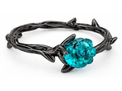 damsky prsten tyrkysovy trn