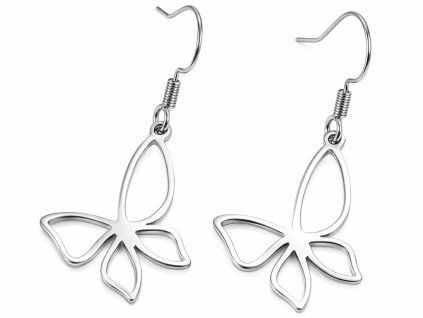 damske nausnice motylik