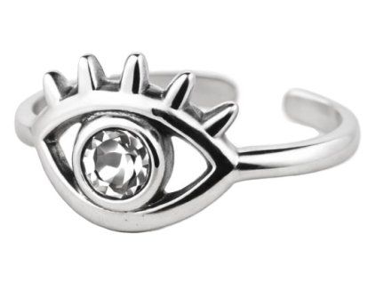 damsky ocelovy prsten Mystic Eye