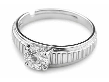 pansky strieborny prsten chramova koruna