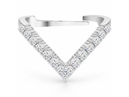 damsky strieborny prsten victory