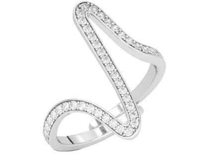 damsky prsten tlkot srdca