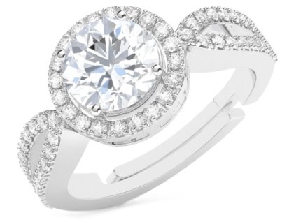 damsky prsten lunarny lesk