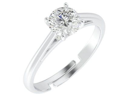 damsky strieborny prsten ziara