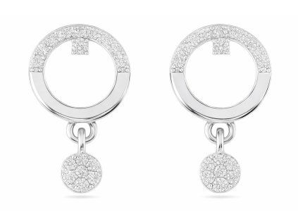 damske strieborne nausnice striebristy kruzok