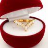 damsky prsten cervena krabicka Crown Light