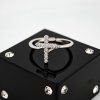damsky prsten cierna kocka Faith Spark