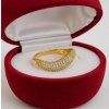 damsky prsten cervena krabicka Golden Wave