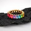 damsky prsten cierny kamen Aurora Spectrum