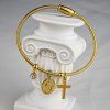 damsky naramok biely stlp Faith Charm