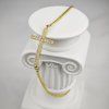 damsky naramok biely stlp Lumin Cross