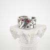 pansky prsten biely stlp Poker King