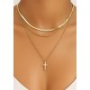 damsky nahrdelnik zenska figurina golden trinity