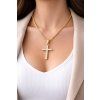 unisex nahrdelnik zena postava Divine Spark zlaty
