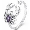 unisex prsten duch skorpiona