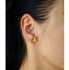 unisex nausnice zena ucho zlate tmavy usmev