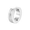 damske ocelove nausnice v striebornej farbe sparkle hoop