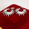 damske nausnice cervena krabicka slnecny rozlet