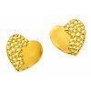 damske nausnice zlate srdce