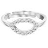 damsky strieborny prsten eternal gaze