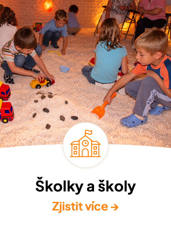 Pobyty v solné jeskyni pro školky a školy