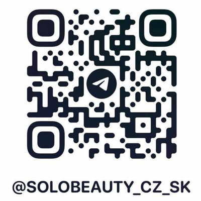 QR kód pro Telegram Solo Beauty