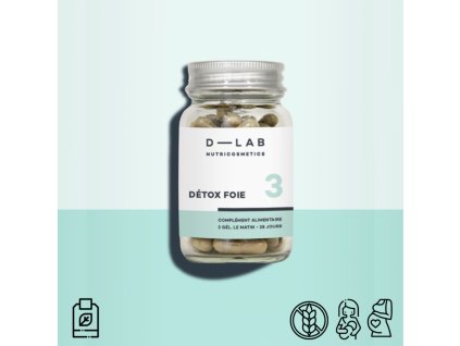 D-Lab Nutricosmetics Detoxikace jater "Détox Foie"