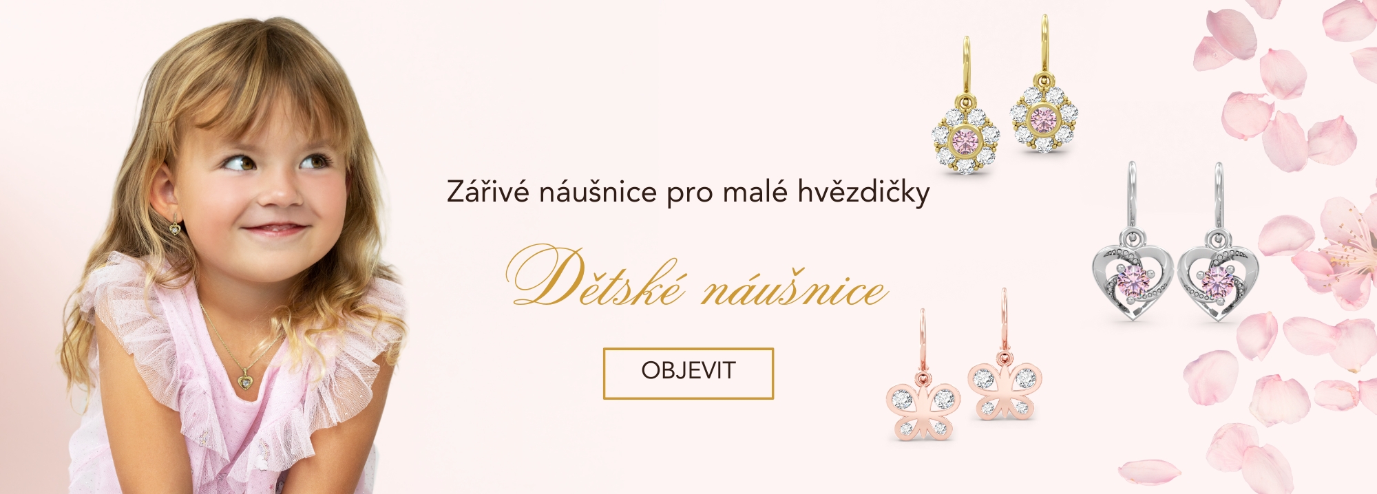 dětské náušnice
