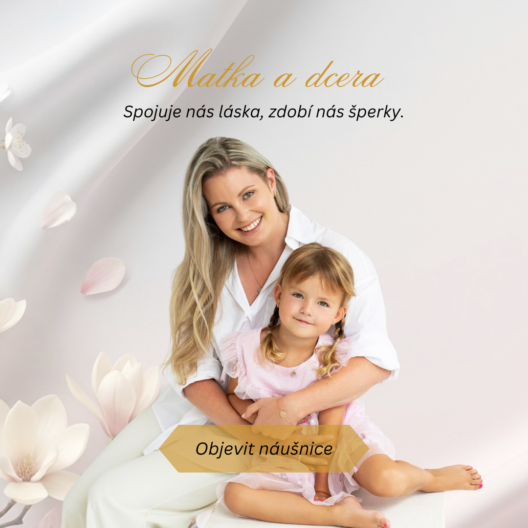 Kolekce matching šperků pro mámu a dceru
