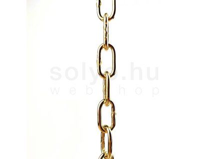 Dekoratív lánc aranysárga 2,2mm 01