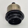 Edison izzó foglalat antik bronz E27 búratartós 03